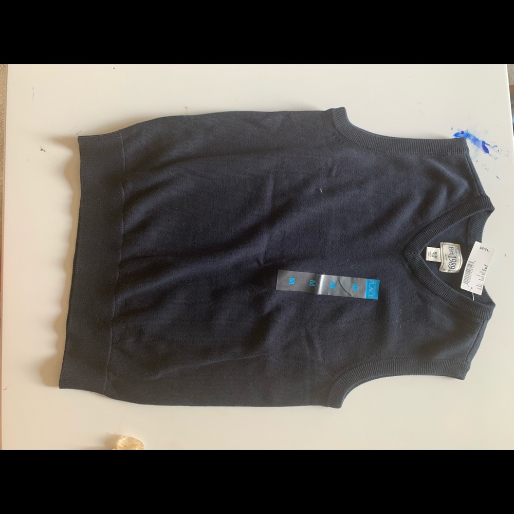 Children’s Place Brand New navy sweater vest